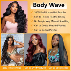 QTHAIR Brazilian Body Wave bundles curl-demo shows versatile styling options.