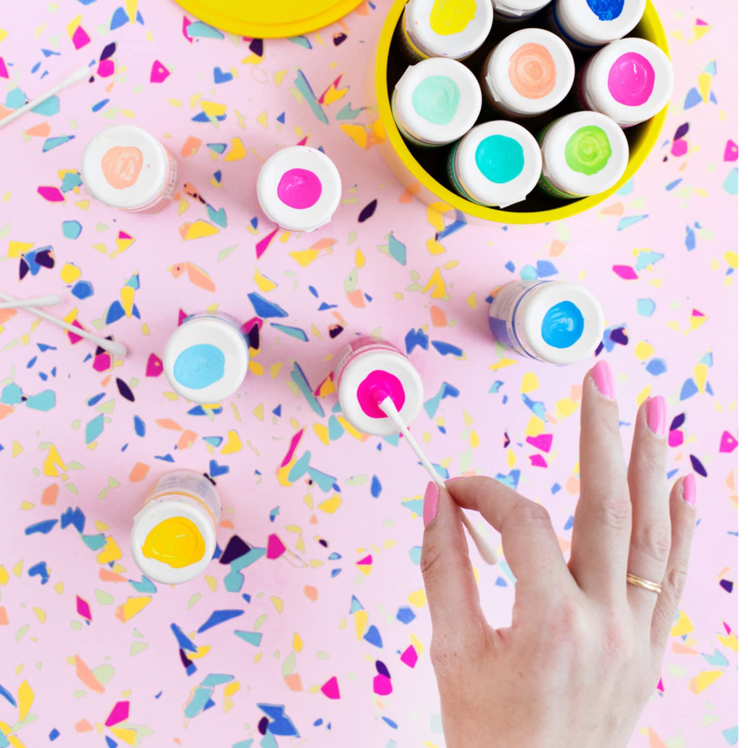 Q-tips Beauty Luxe cotton rounds travel pack keeps skincare on the go.