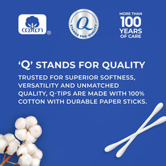 Q-tips Cotton Swabs arts and crafts for precise glue or paint application.