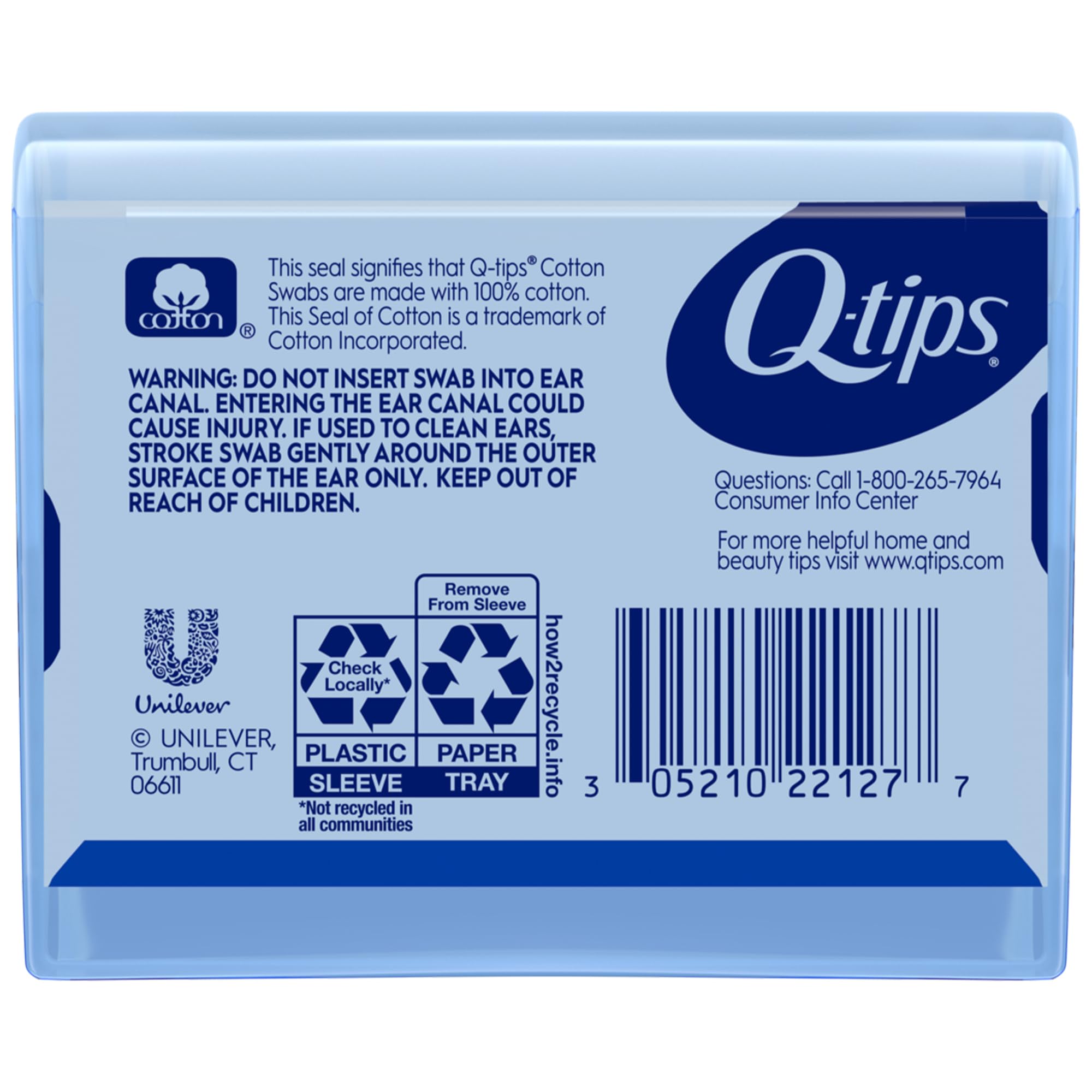 Q-tips Cotton Swabs makeup touch-up for precise beauty repair while traveling.