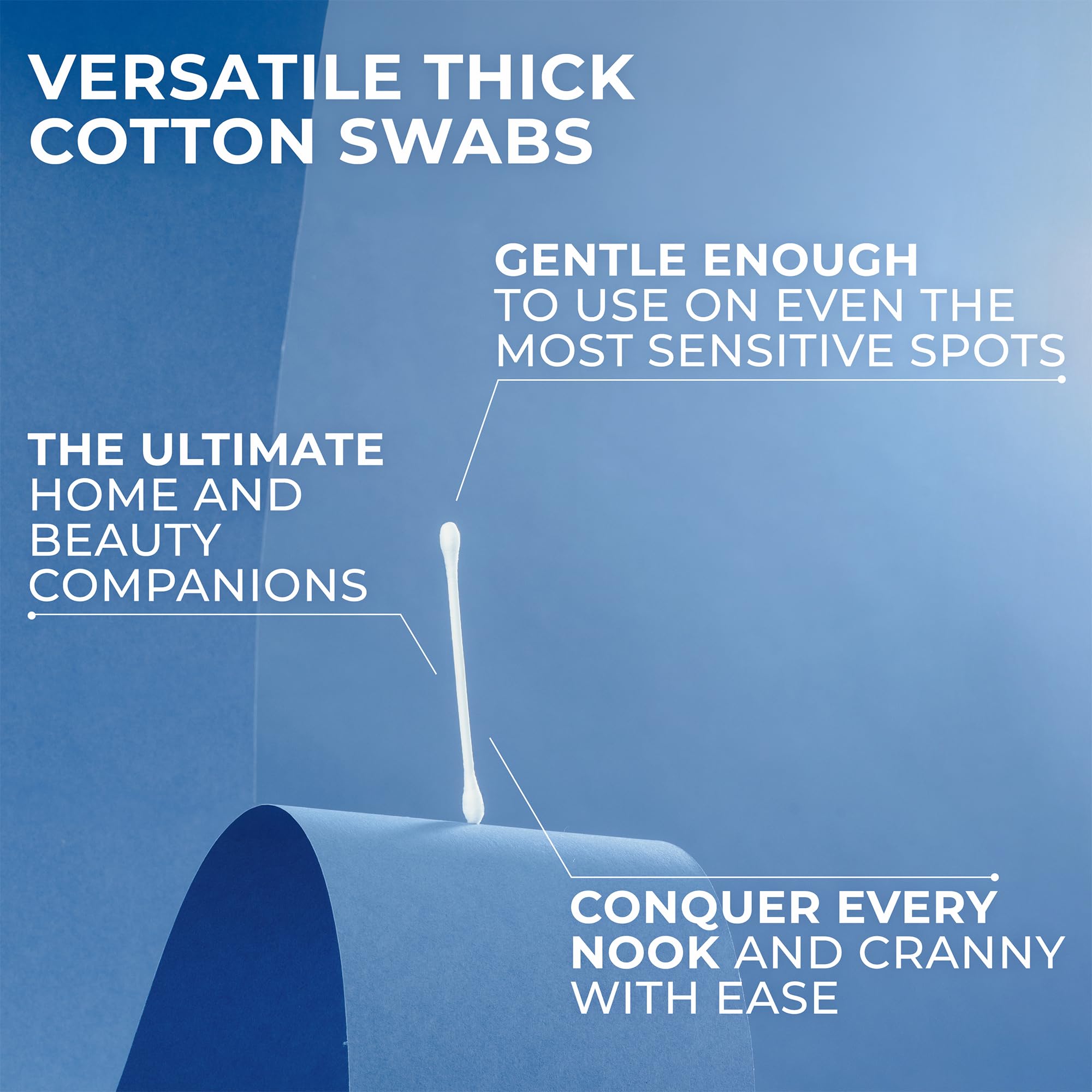 Q-tips Cotton Swabs touch up nail polish or beauty details.