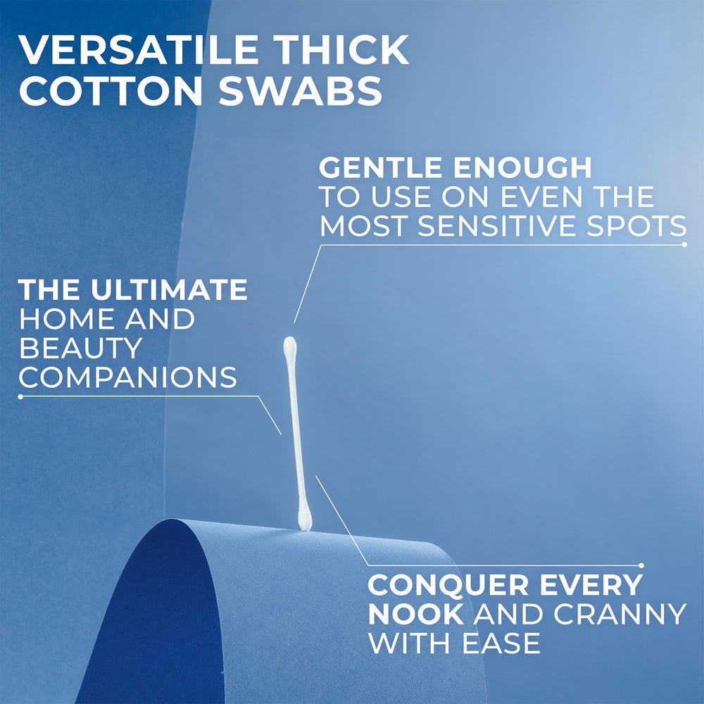 Q-tips Cotton Swabs touch up nail polish or beauty details.