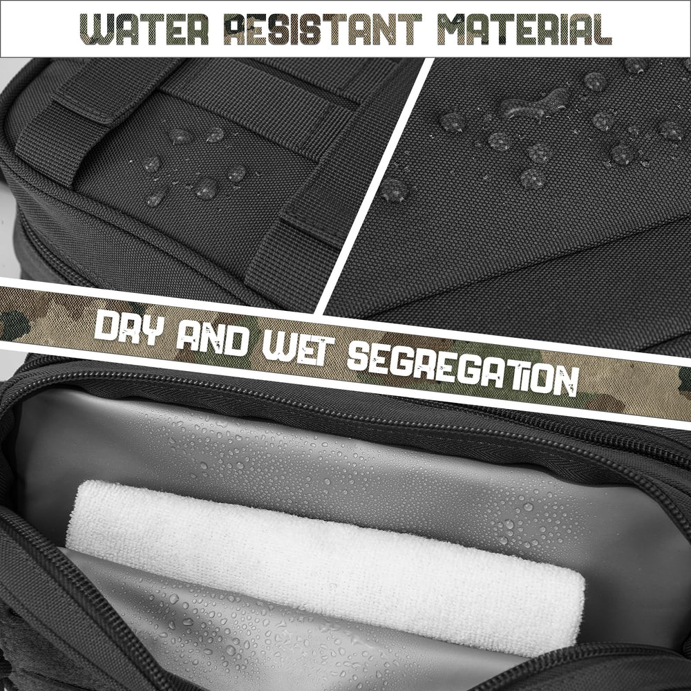 QT&QY 900D water-resistant fabric close-up highlights durable, spill-resistant shell.