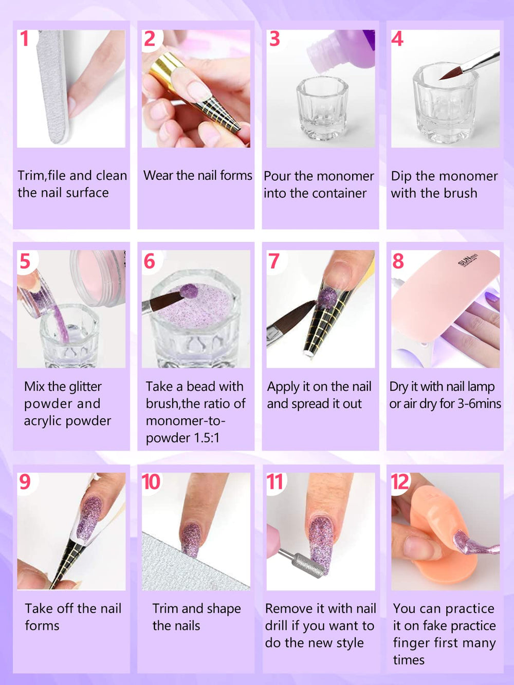 Quaferen practice finger model offers safe practice for beginners.