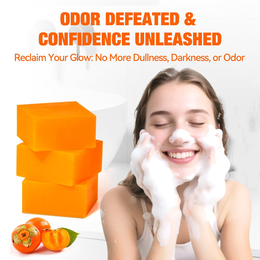 QualiLife persimmon soap bathroom setup ready for daily routines.