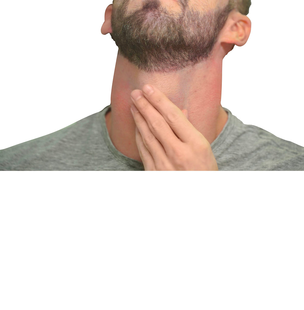 Quality Time beard-neckline shaper features premium 3D engravings.
