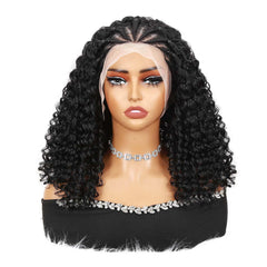 Quantum Love braided wigs fully curly bob versatile style for any occasion