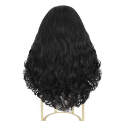 Quantum Love Headband Wig glueless setup demonstrates quick two-minute wear and natural look.