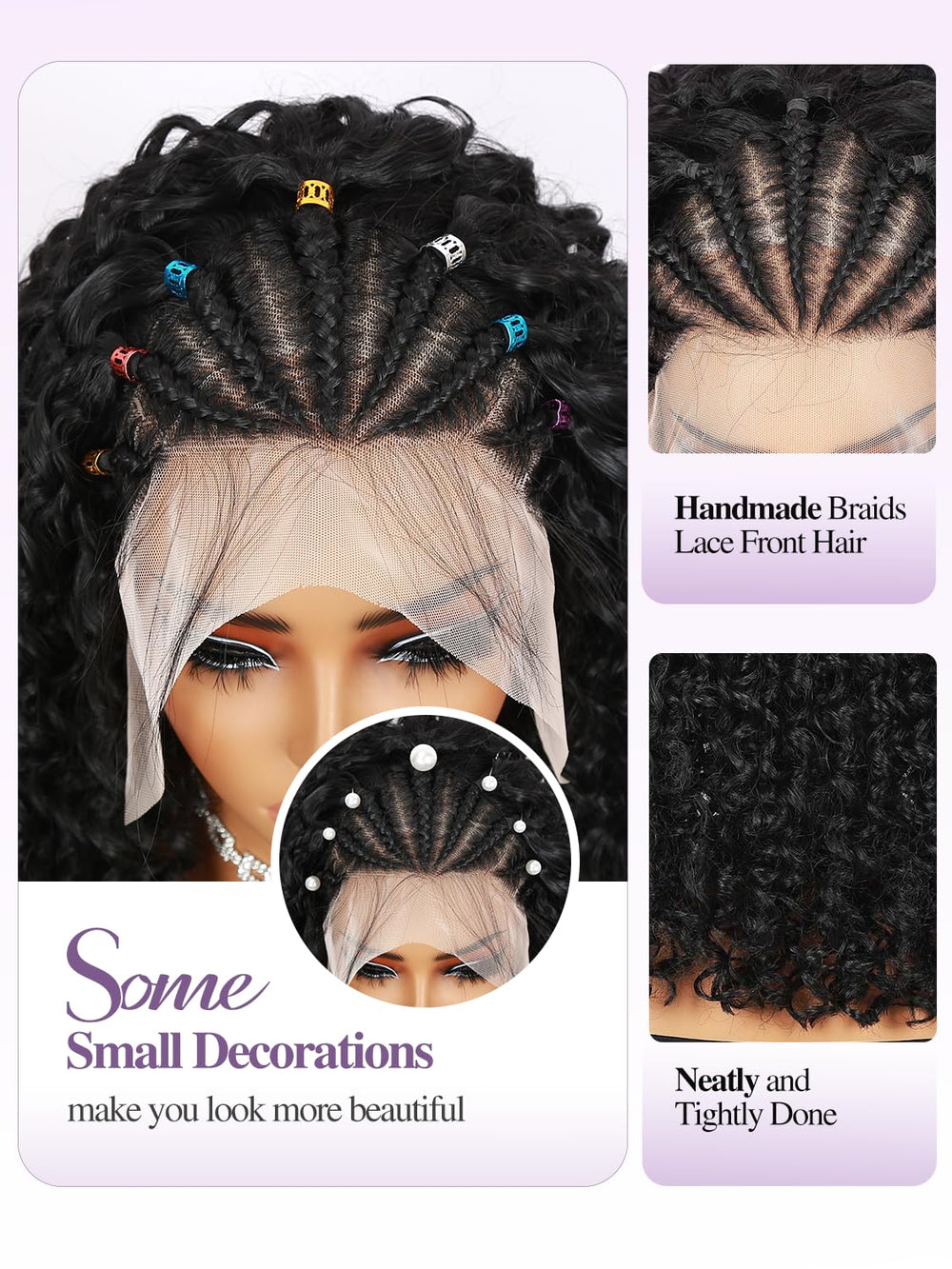 Quantum Love wearable wig suitable for weddings, parties, and daily styling