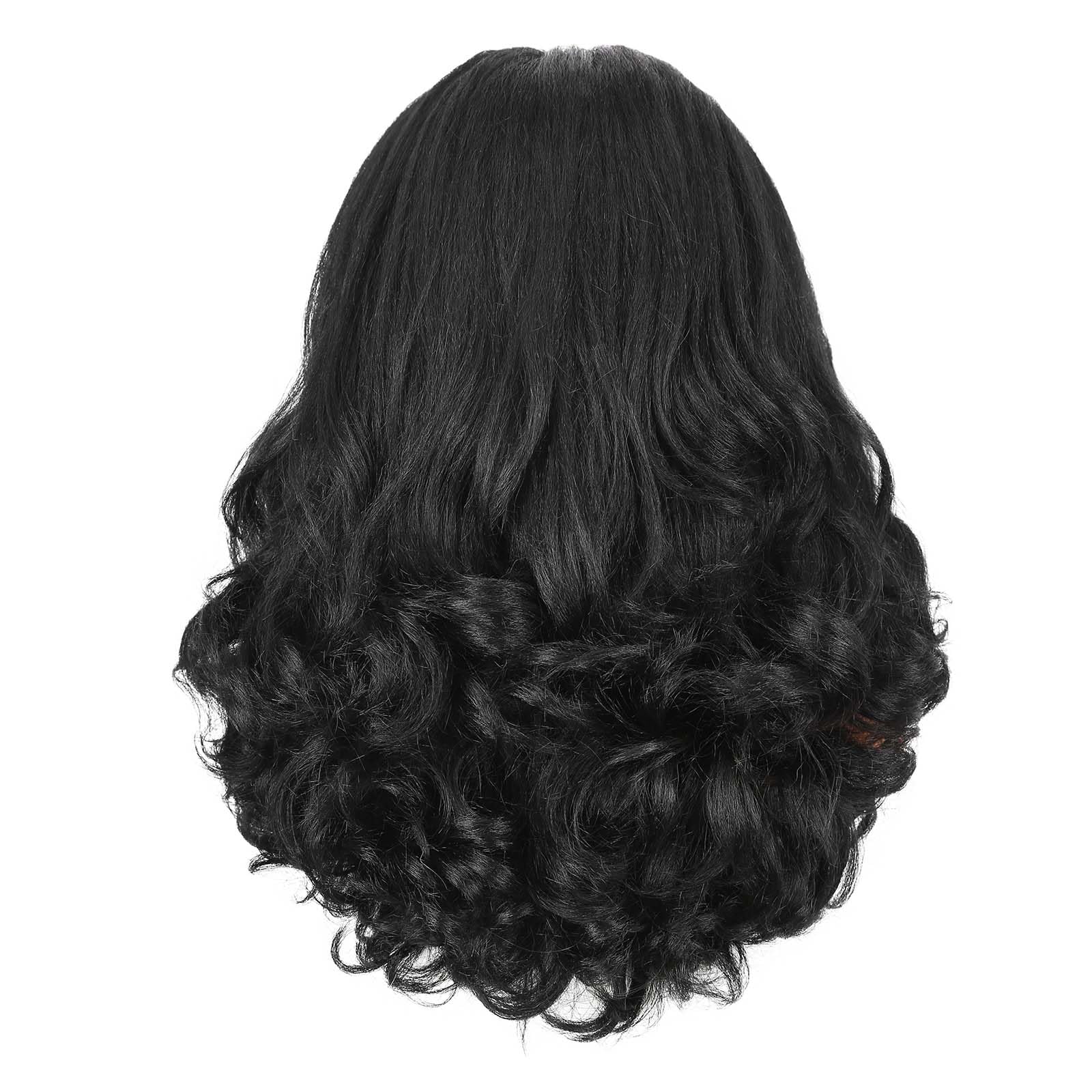 Quantum Love Yaki curly headband wig elastic-band closeup emphasizes soft, secure wear.