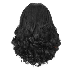 Quantum Love Yaki curly headband wig elastic-band closeup emphasizes soft, secure wear.