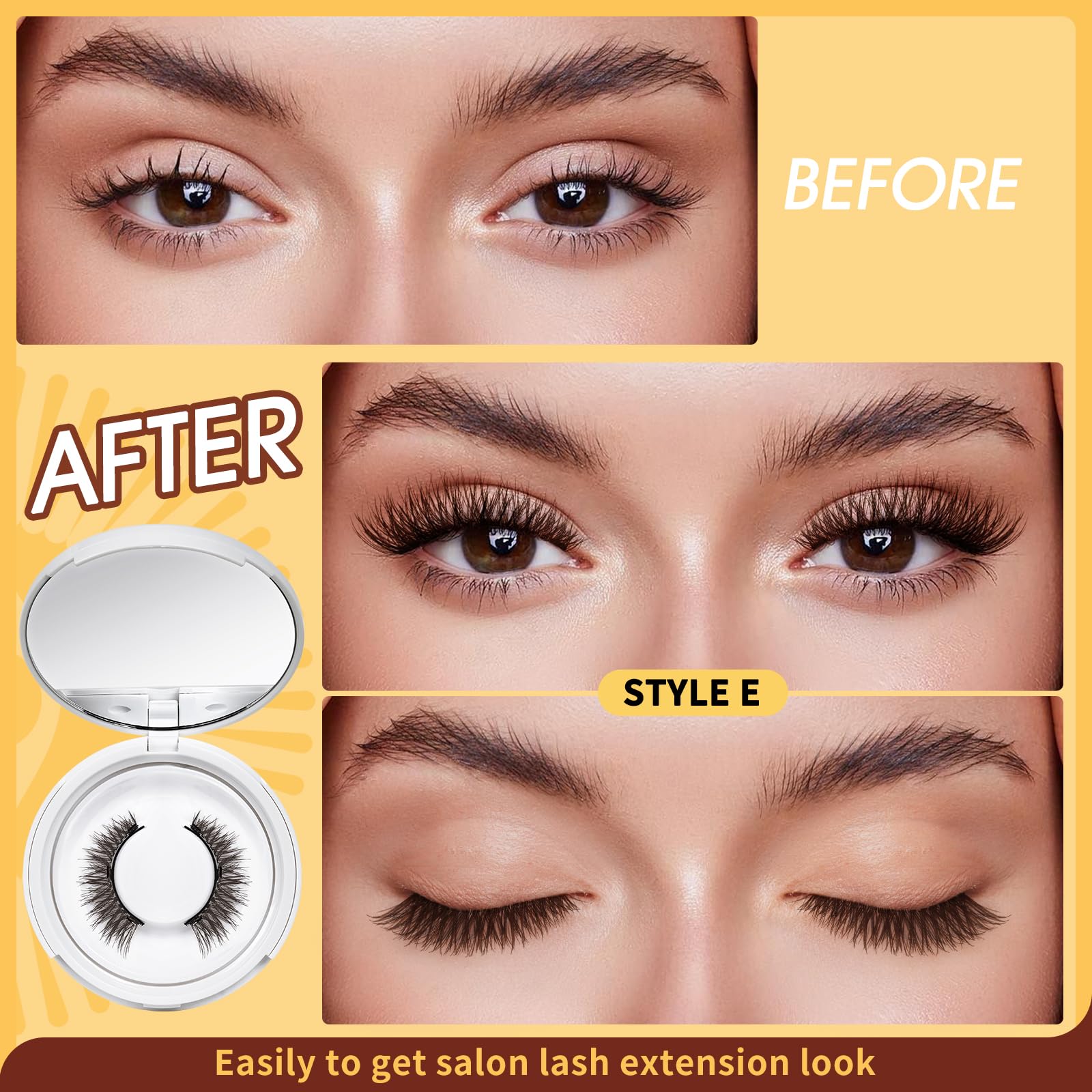 QUEWEL weightless magnetic lashes feel nearly invisible once worn