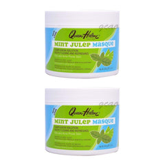 Queen Helene Jar Mint Julep Masque 12oz pack provides refreshing facial care.