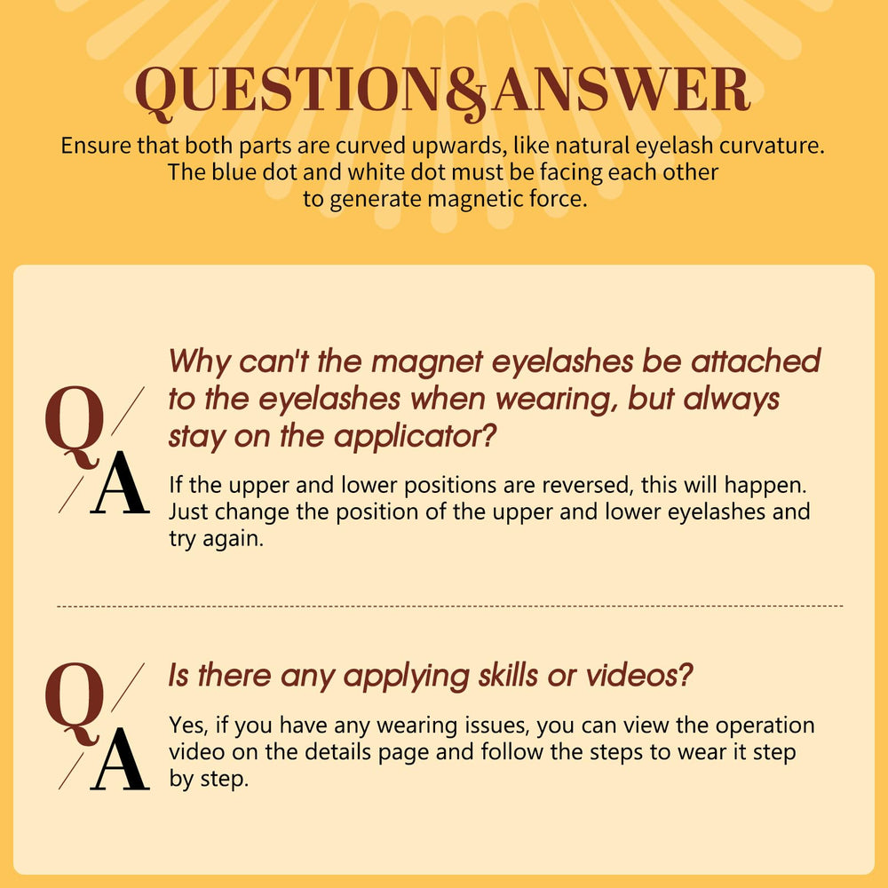 QUEWEL magnetic eyelashes easy-remove feature enables quick adjustments during night out.