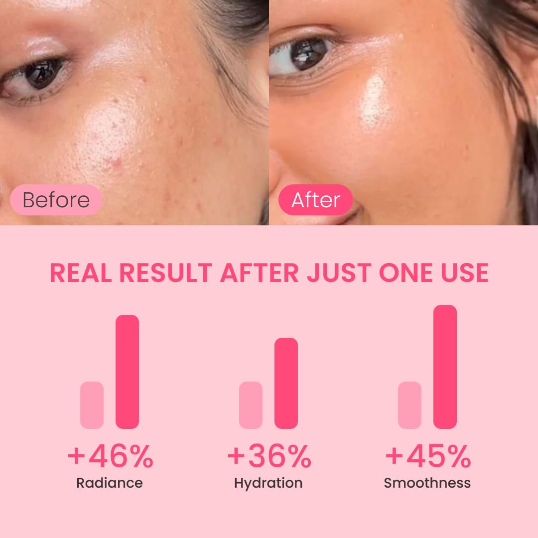 QUIA Collagen Jelly Cream jar dispensing shows fast absorption for all skin types