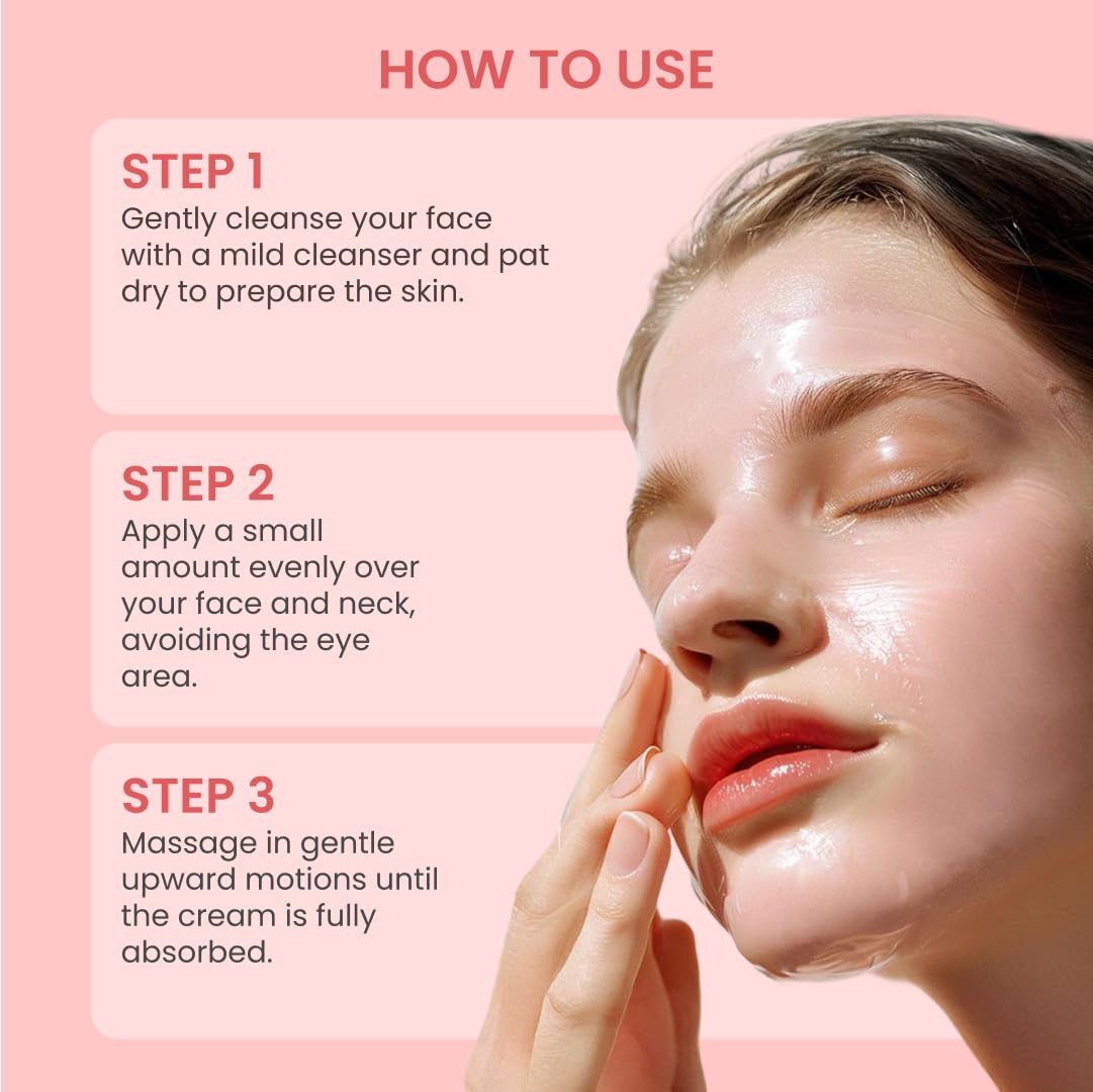 QUIA Collagen Jelly Cream suitable for sensitive skin use