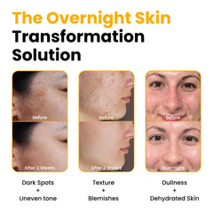 QUIA Beauty Overnight Wrap Application: soft film locks in hydration overnight for rested skin.