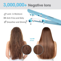 QUICO ceramic-tourmaline heating plates for smooth frizz-free results