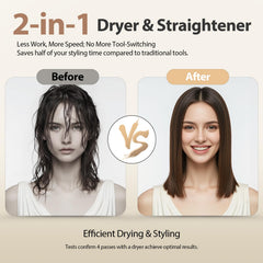 Quico dry-n-shape cooling function demonstrated during styling