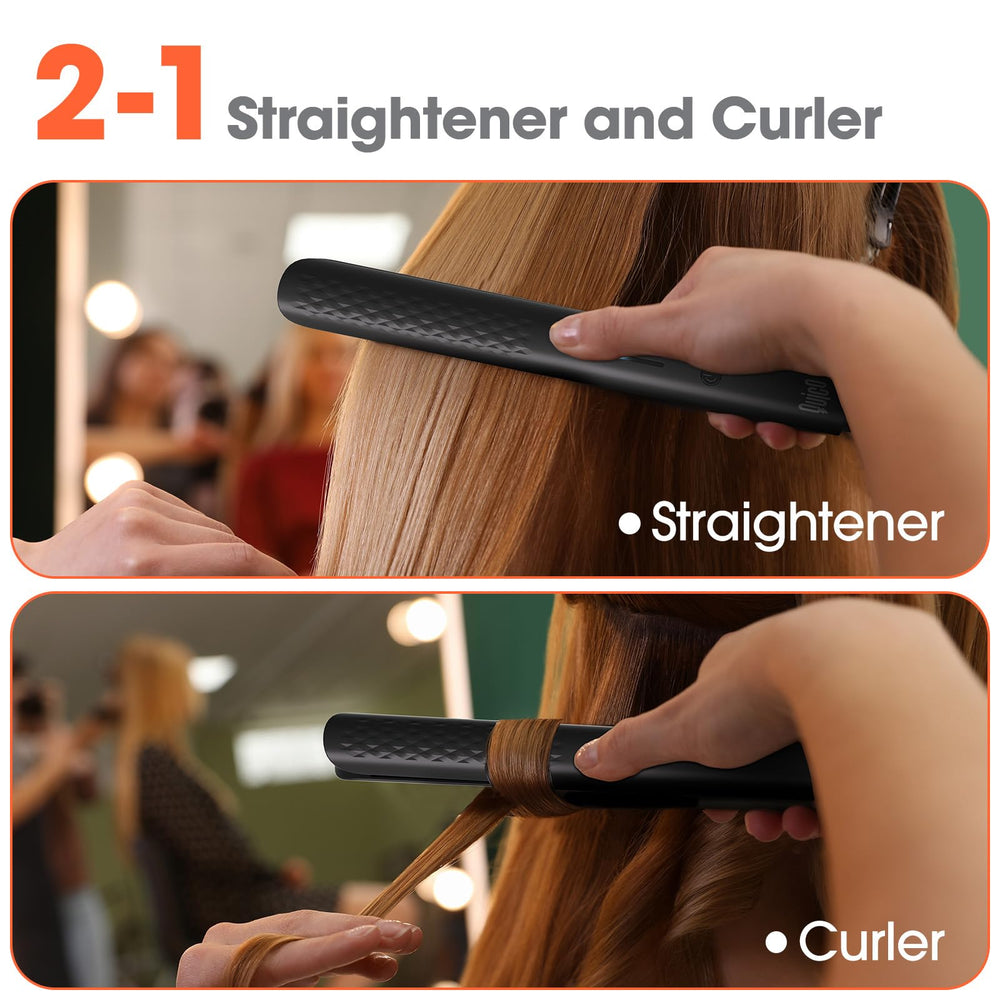 QUICO hair straightener temperature settings provide precise control for various looks.