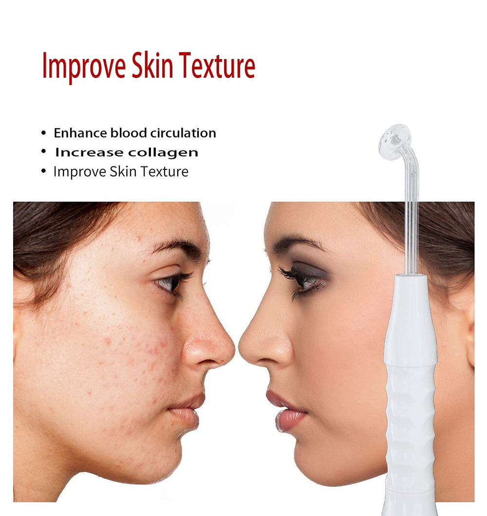 Quiet&Far high-frequency wand designed for travel and at-home routines.