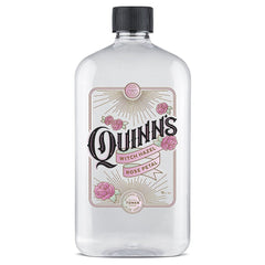 Quinn's Alcohol-Free Witch Hazel Rose bottle for gentle cleansing and refreshing skin.