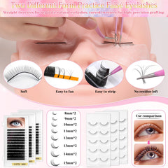 Qinzave eyelash glue for reliable practice applications