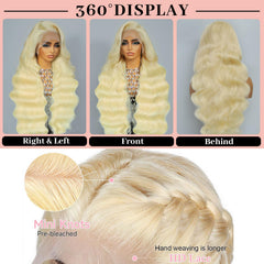 Quiport 613 lace front wig demonstrates true length and no shedding for reliable wear.