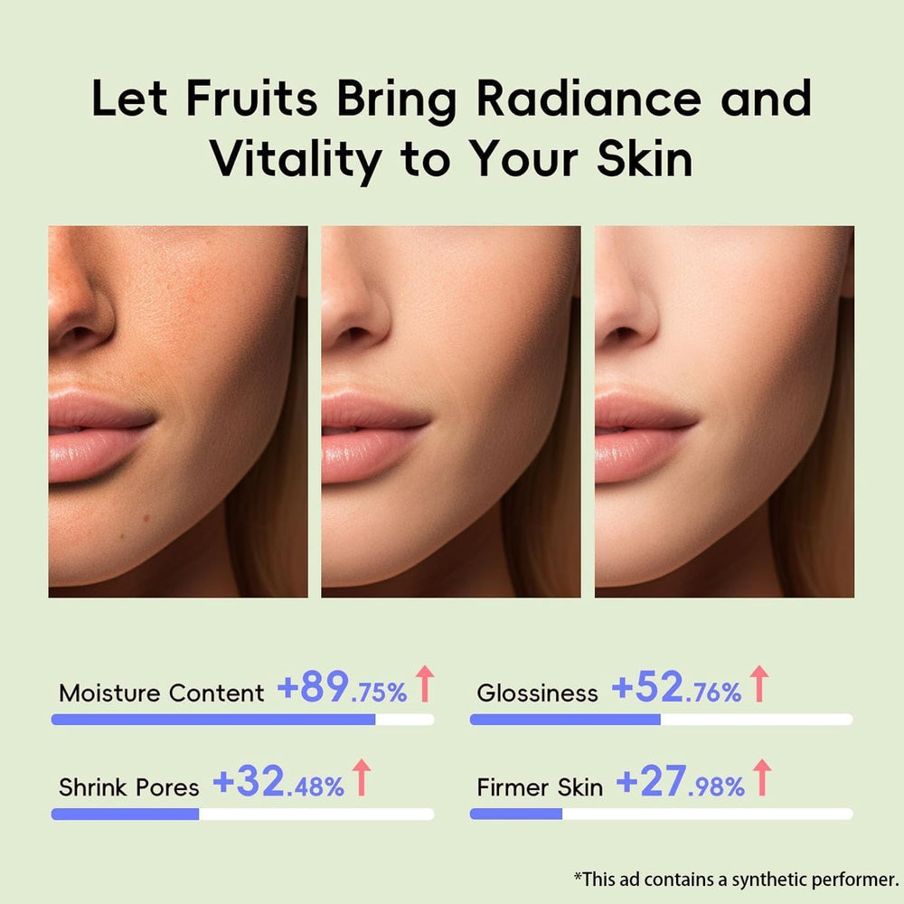 QUIYUM blueberry moisturizing face cream texture on fingertips for barrier support