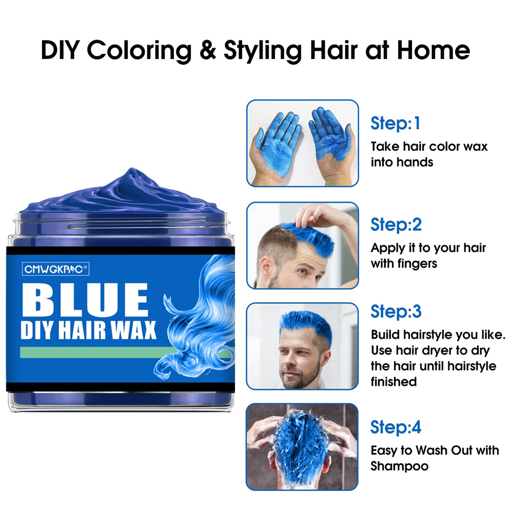 QUNGCO gift set of temporary hair wax offers playful style for kids and teens.