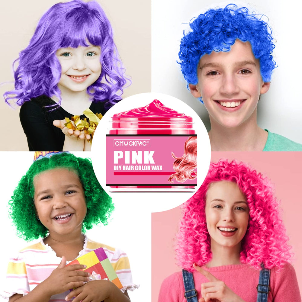 QUNGCO natural ingredients hair wax is gentle on scalp and easy to rinse.