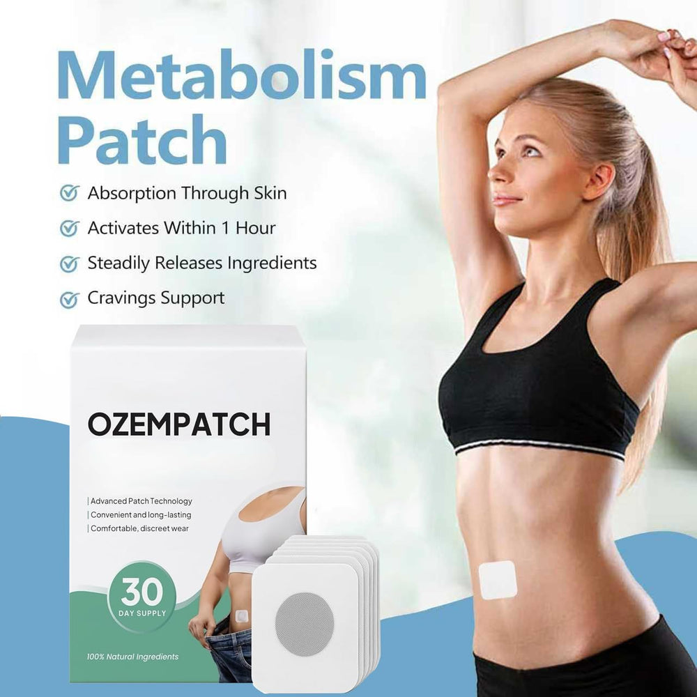 QUOLYVATE Ozem patch three-box set highlighting a 30-day supply for daily use.