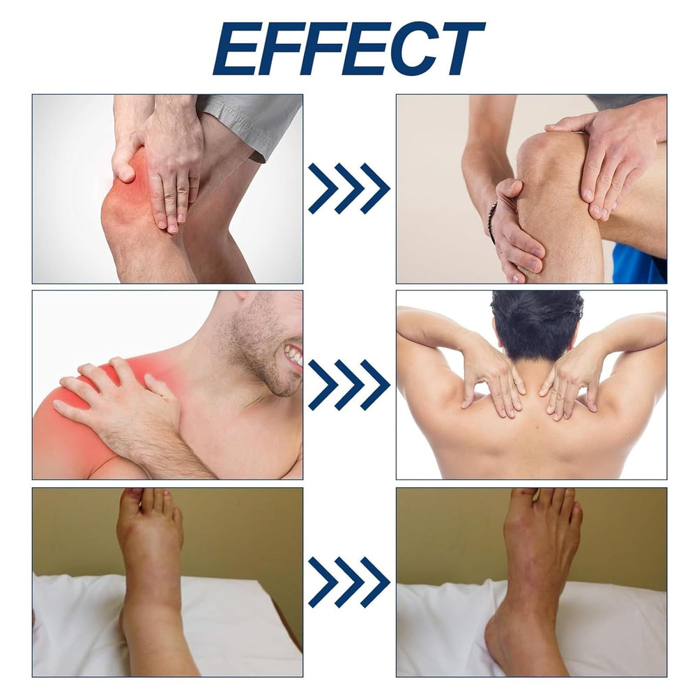 QUZOYU Capsacare-cream-back-knee-use demonstrates targeting joints and mobility.