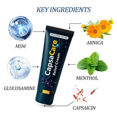 QUZOYU Capsacare-cream-ingredient-capsaicin highlights localized comfort for movement.