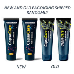 QUZOYU Capsacare-cream-menthol-swatch features a cooling sensation on skin.
