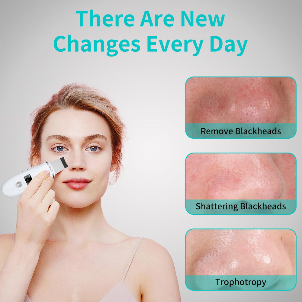 QYCSL Face Scrubber auto shut-off prevents overuse
