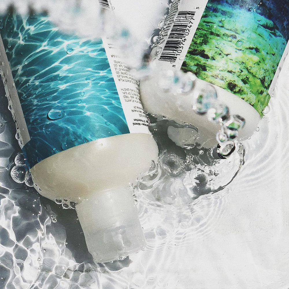 R+Co Atlantis conditioner label close-up showing pro vitamin B5 benefits