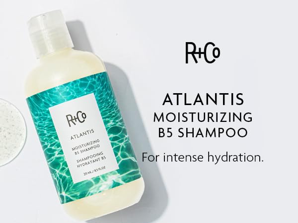 Applying R+Co Atlantis for a luxe at-home hydration routine