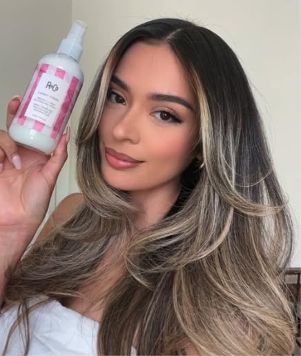 R+Co Candy Stripe leaves hair smooth from roots to ends.