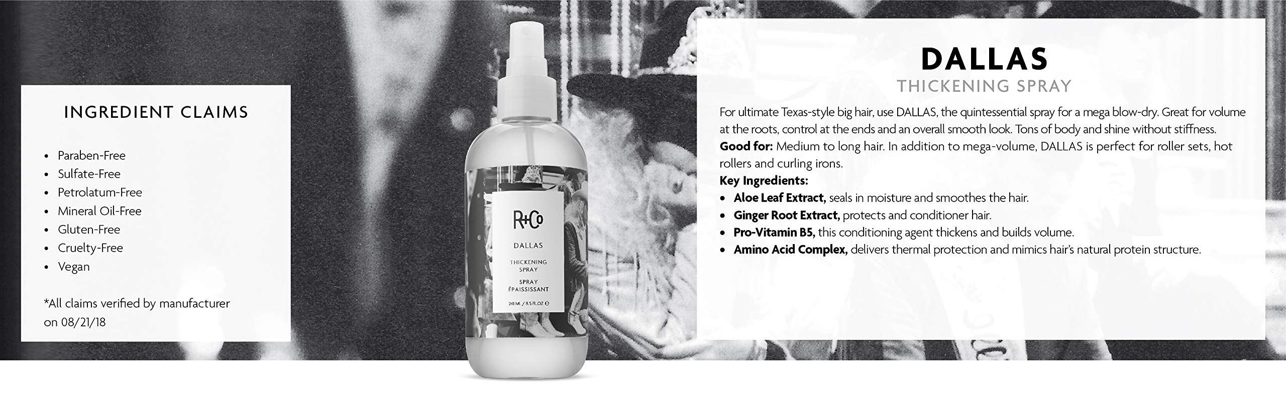 R+Co Dallas root-volume crown shot highlights added body at the crown.