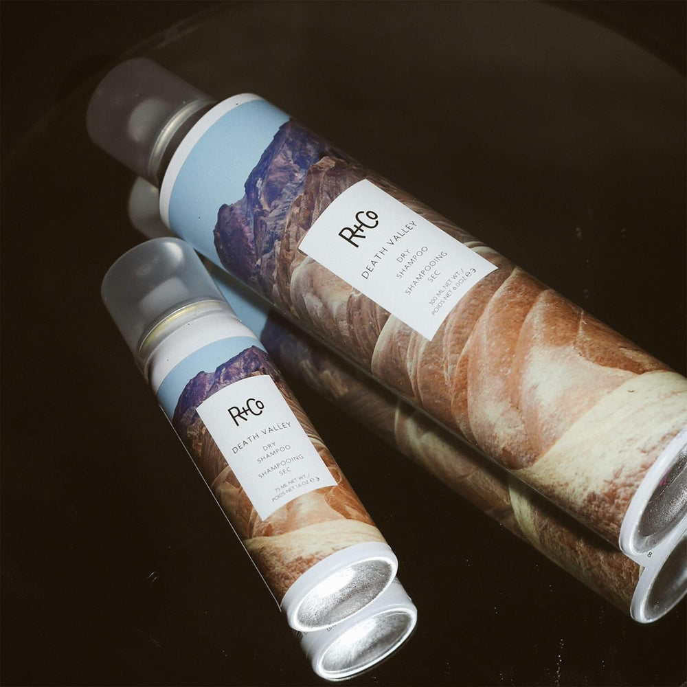 R+Co Death Valley volumized, airy body for all-day fullness.