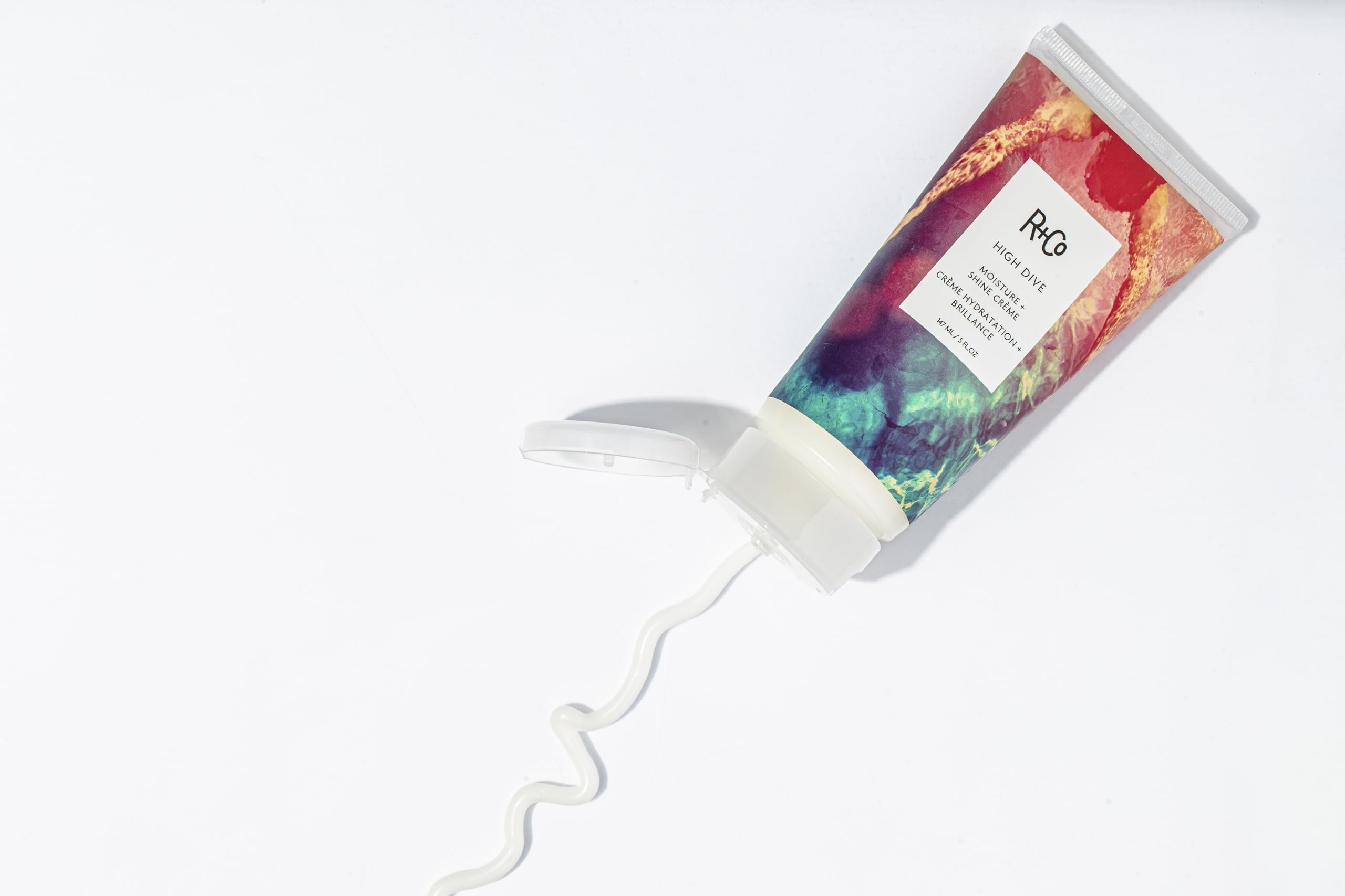 R+Co High Dive sodium-pca visual emphasizes natural humectant hydration.