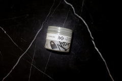 R+Co Hyperlink pomade applied to hair for texture and volume