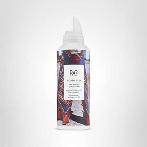 R+Co Rodeo Star finishing look image emphasizing frizz-free fullness.