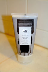 R+Co Television Masque texture delivers smoothness and a glossy finish.