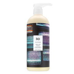 R+Co Television Perfect Hair Conditioner bottle with glossy finish hinting at added volume and manageability.