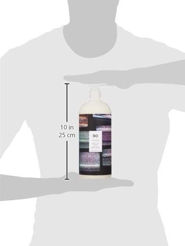 R+Co Television Perfect Hair Shampoo pump dispenser suggests easy daily use.