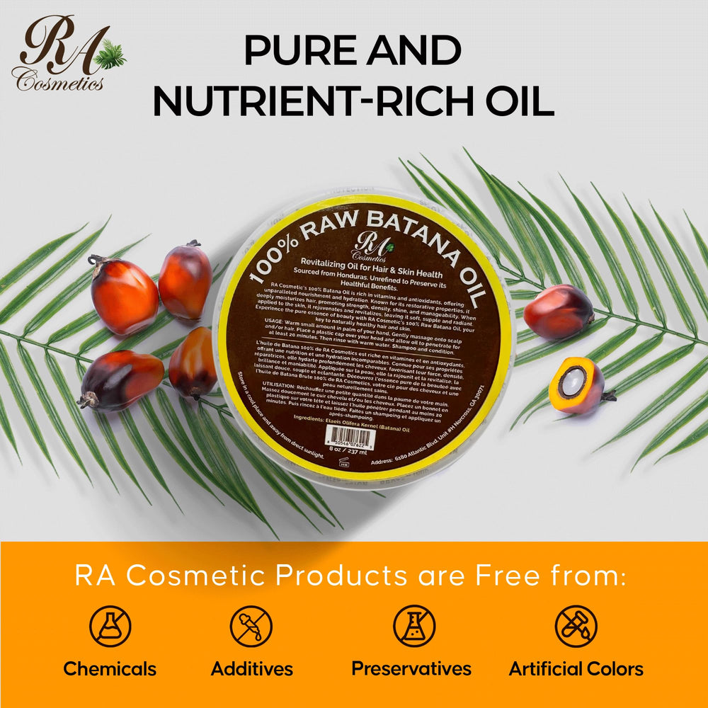 RA COSMETICS Batana Oil for detangling and smoother ends