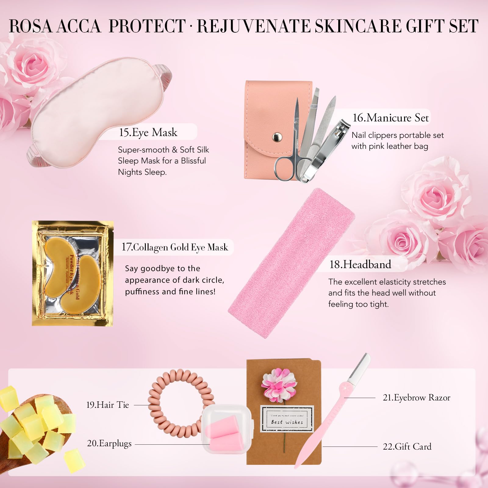 RA ROSA ACCA clay mask purifies pores with gentle rose-infused clay.