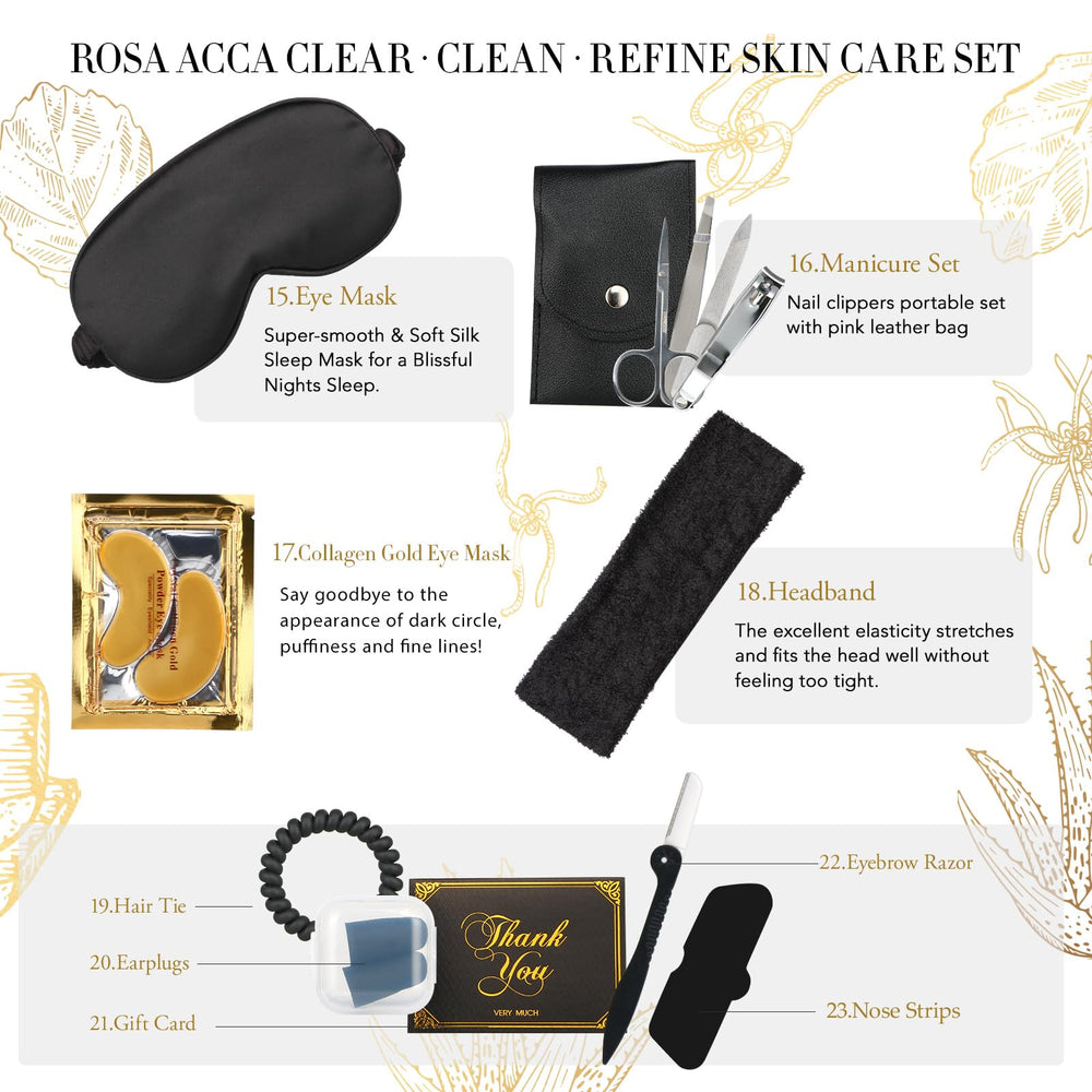 RA ROSA ACCA body oil bottle for silky, smooth skin